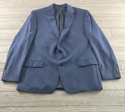 Lauren Ralph Lauren Men's Blue Sport Coat Size 46 Long Blue Polyester Wool 46L - Image 1 of 4