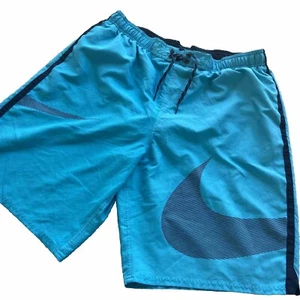 De Colección Nike Azul Turquesa Largo Malla Forrado Bañador XXL Encaje Bolsillos Tabla Corta - Imagen 1 de 11