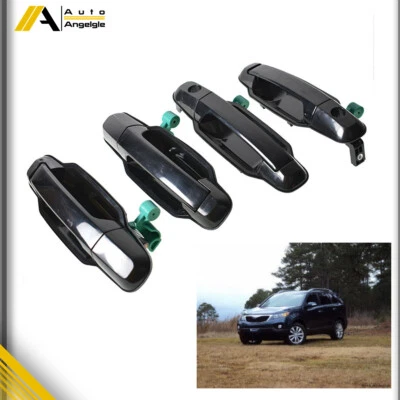 For Kia Sorento 2003-2009 2008 Front Rear Left Right Exterior Door Handle 4Pcs - Image 1 of 4