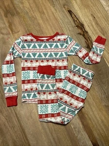 Carters Christmas Holiday Pajamas Girls Size 6 - Picture 1 of 7