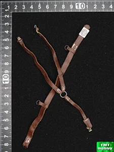 1:6 Scale DID D80168 WWII German Fallschirmjager Axel - Leather Y-strap & Belt - Bild 1 von 2