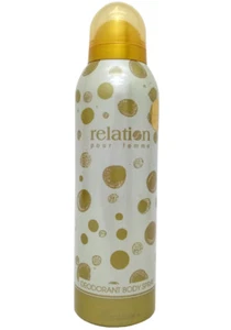 RASASI RELATION POUR FEMME DEODORANT SPRAY FOR WOMEN WITH FREE SHIPPING - 200 ML - Picture 1 of 1
