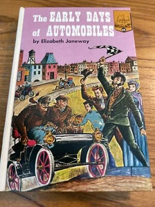 LANDMARK THE EARLY DAYS OF AUTOMOBILES HARDCOVER 1956  ~ VGC - Imagen 1 de 7