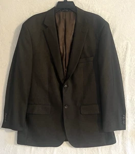 Pronto Uomo Blazer Mens Size 44R Brown Sport Coat Jacket - Picture 1 of 8