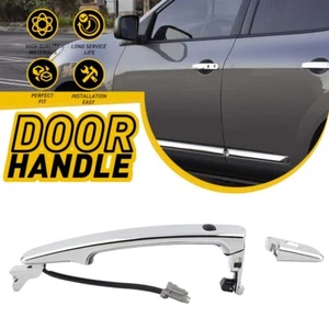 For Infiniti Nissan Murano Rogue Front Left Driver Exterior Chrome Door Handle - Picture 1 of 10