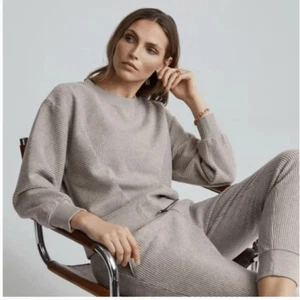 Varley Arleta Pullover Sweatshirt  Crewneck Ribbed Medium - Picture 1 of 8