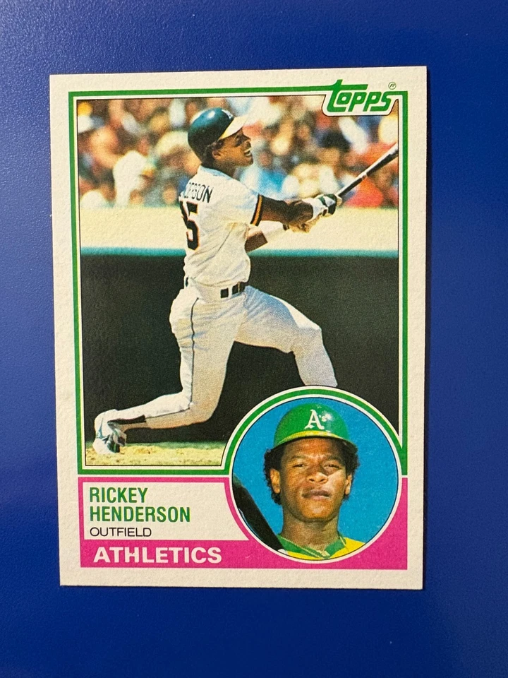 1982 - 2022 Commons Inserts Rickey Henderson Lot You Pick - Image 1 of 1