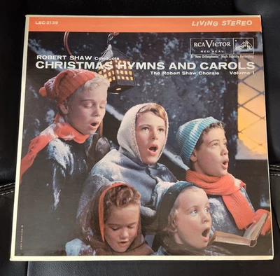 Christmas Hymns and Carols Vol. 1 12" Vinyl Record Album LP Robert Shaw - Image 1 of 4