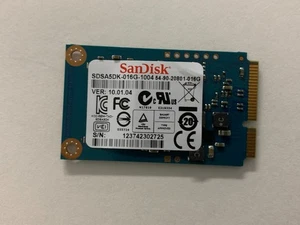 SanDisk U100 16GB MLC SATA 6Gbps mSATA SSD Drive SDSA5DK-016G-1004 #725 - Picture 1 of 5