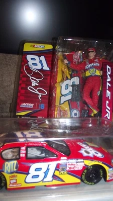 Winners Circle - 1/24 y figura - NASCAR - Earnhardt Jr - #81 - Monte Carlo - 2005 Foto 1 de 4