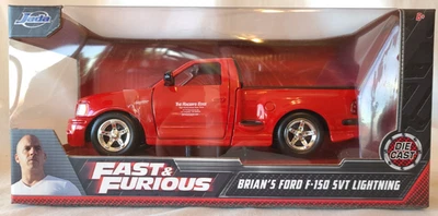 JADA TOYS FAST & FURIOUS BRIAN'S FORD F-150 SVT LIGHTNING 1:24 SCALE DIECAST - Image 1 of 4
