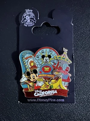 Pin DLR - Disney California Adventure® Park - Mickey e Pluto 2011 PP81919 - Imagem 1 de 2