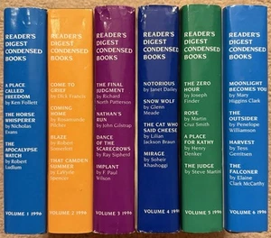 Lot Of 6 Reader’s Digest Condensed Books - 1996 HCDJ - Volumes 1-6 - Picture 1 of 3