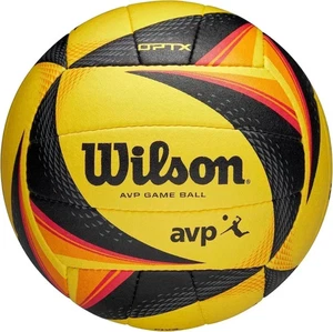 Wilson AVP OPTX Offizieller Beachvolleyball Tour Match Spiel Ball - Schwarz/Gelb 🏐 - Bild 1 von 5