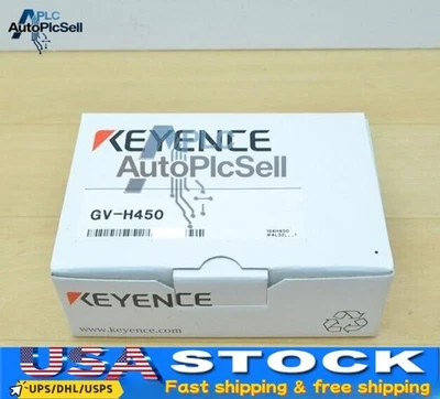 NEW KEYENCE GV-H450 LASER SENSOR HEAD JAPAN - Image 1 of 4
