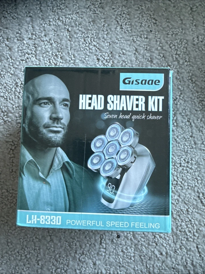 Gisaae Head Shaver Kit Seven Head Quick Shaver LH-8330 - Image 1 of 1