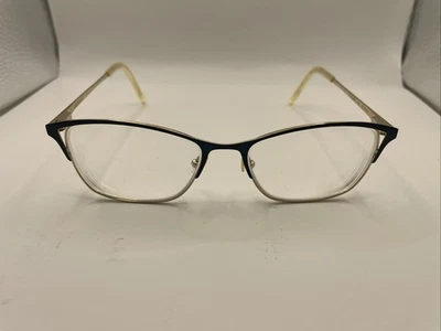 Vera Wang 仅眼镜框女式 Elana TE 52-16-140 金色全边  — 第 1/4 张图片