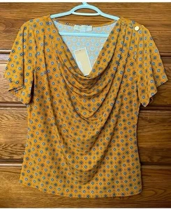 Michael Kors Marigold Top Size Medium NWT - Picture 1 of 5
