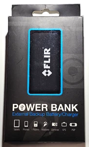 Teledyne FLIR 2800mah Battery Bank Black External Backup Charger USB LED Light - Picture 1 of 7