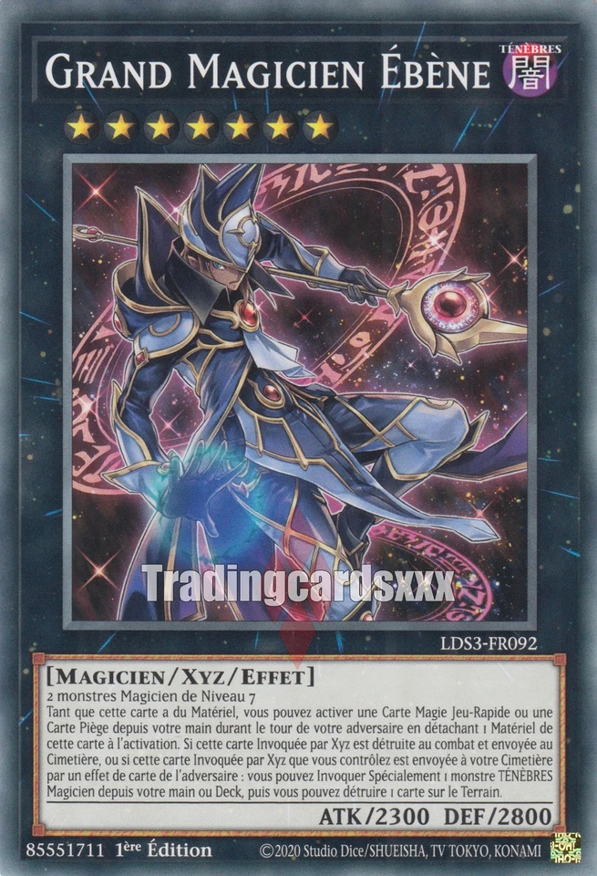 Yu-Gi-Oh! Grand Magicien Ébène : C LDS3-FR092 - Photo 1/1