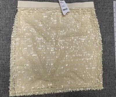 Joe Fresh Womens Skirt, size XS, Beige, trendy girl,  polyester, viscose - Image 1 of 4