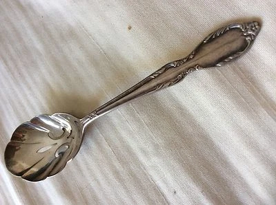 Colador de té Royal Manor 1956 plateado Rogers Sugar Sifter  Foto 1 de 4