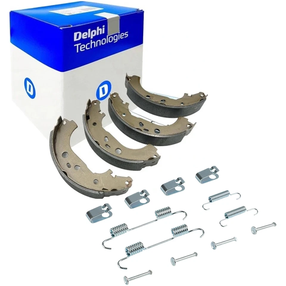 DELPHI Bremsbacken + Federn Satz für HYUNDAI IX35 TUSCON TL SPORTAGE 4 KIA - Bild 1 von 4