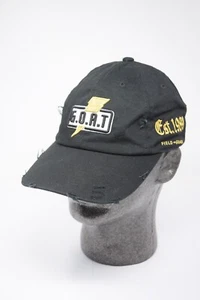 GOAT Field Grade Black Baseball Hat Cap Snapback G.O.A.T. Greatest of all Times - Picture 1 of 6
