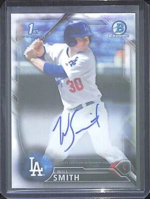 2016 Bowman Chrome Autograph #CDA-WS Will Smith - Image 1 of 2