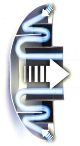 DR21 DRAUGHT FREE AIR VENT HETAS APPROVED AS SEEN ON DRAGONS DEN FITS 100MM PIPE - Picture 1 of 5