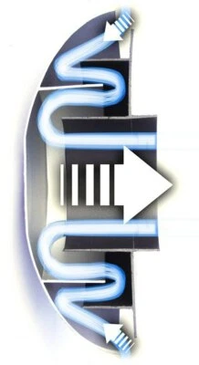 DR21 DRAUGHT FREE AIR VENT HETAS APPROVED AS SEEN ON DRAGONS DEN FITS 100MM PIPE - Image 1 of 4