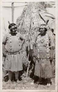 Postal de mujeres nativas americanas Paiute RPPC c. 1907-1929 UNP NOKO - Imagen 1 de 2