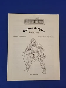 Libro de Batalla Caballeros Gamma - TSR Gamma World - Imagen 1 de 2