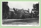 [A006] Hampshire R/P 1953 Postcard St John's Church Hartley Wintney