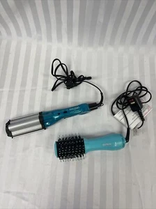 STYLING TOOLS LOT OF 2 (PREOWNED) TIGI WAVE & IZUTECH DRYER W/BRUSH (BOTH WORKS) - Picture 1 of 8
