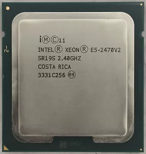 Intel Xeon E5-2470 V2 SR19S 2.4 GHz 10cores 20Threads 95W LGA-1356 CPU Processor - Picture 1 of 2