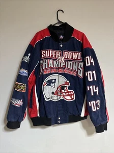 NFL G-lll New England Patriots 4X Super Bowl Champions Coat Jacket- Size 3XL - Picture 1 of 22