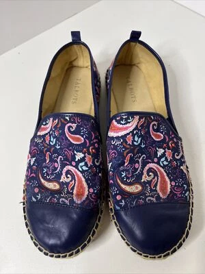 Zapatos sin cordones Talbots Izzy alpargata para mujer talla 8,5 M azul marino cachemira Foto 1 de 4