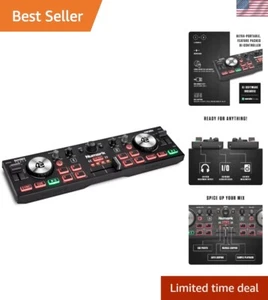 DJ2GO2 Touch: Ultimate Portable DJ Controller with Built-In Audio Interface - Picture 1 of 9