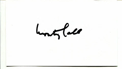 let's make a deal MONTY HALL signed AUTOGRAPH 3137 Cover