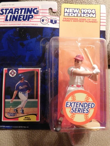 Will Clark Texas Rangers Kenner Figure MLB Cover
