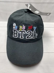 BT21 Line Friends Baseball Dad Hat Cap Tata, Van, Chimmy, Cooky, Shooky, RJ New - Picture 1 of 2