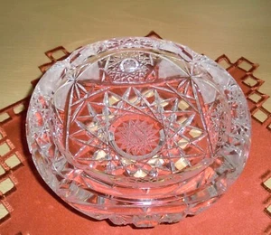 Ascher Bleikristall geschliffen, Schleuderstern, tolle Optik, Liebhaberstück - Bild 1 von 4