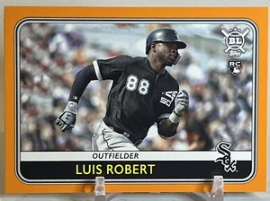 Luis Robert RC Rookie Orange Parallel 2020 Topps Big League #232 White Sox - Picture 1 of 4