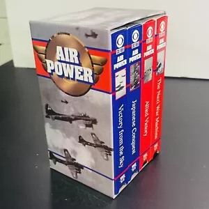 Air Power - VHS Box Set (4) Military Army Navy Air Force - Imagen 1 de 19