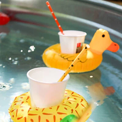 Getränkehalter aufblasbar, Pool, große Auswahl, Garten, Party, Cocktail, Strand - Bild 1 von 2