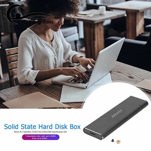 M2 SSD Hard Case NVME PCIe Enclosure M.2 to USB C 3.1 GEN2 M Key Adapter A2TF - Picture 1 of 18