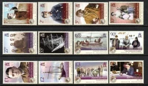 SOUTH GEORGIA MNH 2009 SG467-78 Ernest H Shackleton Commemoration - Picture 1 of 1