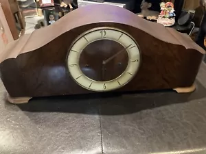 Vintage Antique Schwebegang Mantle Quarter Hour Chime Mantle Clock RARE! - Picture 1 of 11