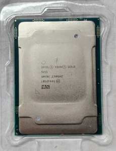 Intel Gold 5215 2,5 GHz 10 core 13,75 MB di cache 85 W LGA3647 CPU SRFBC - Foto 1 di 3